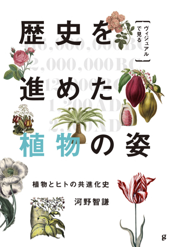一緒に進んできました🌵ヴィジュアルで見る 歴史を進めた植物の姿 植物とヒトの共進化史 河野智謙 グラフィック社 #架空書店 220203③