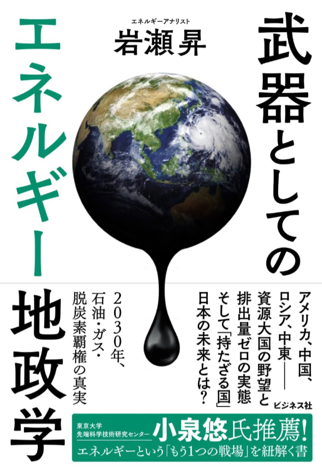武器としてのエネルギー地政学 岩瀬 昇 ビジネス社