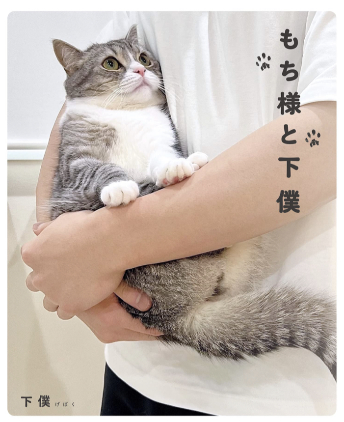 ふニャ～😻もち様と下僕 下僕 クラーケン #架空書店 230422④