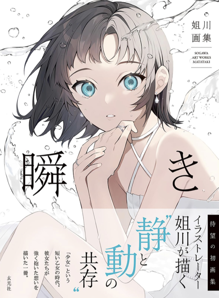 初画集 ✨姐川画集 瞬き 姐川 玄光社 #架空書店 230611③