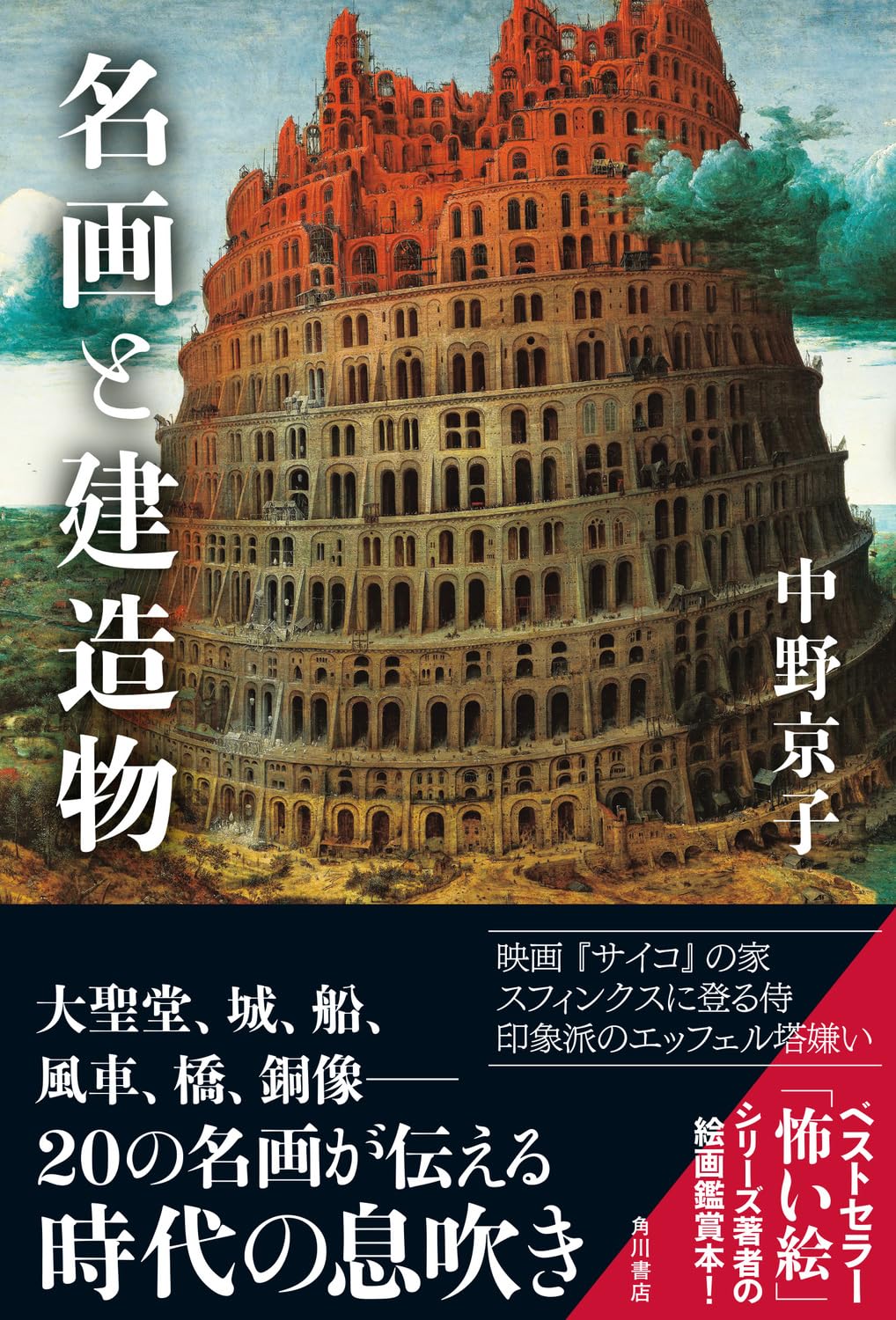 そこに描かれた🛖名画と建造物 中野京子 KADOKAWA #架空書店 231001②