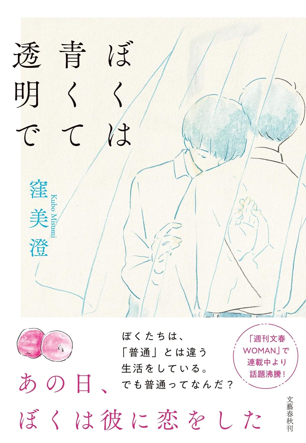 きっと🧊ぼくは青くて透明で 窪美澄 文藝春秋 #架空書店 231227⑥