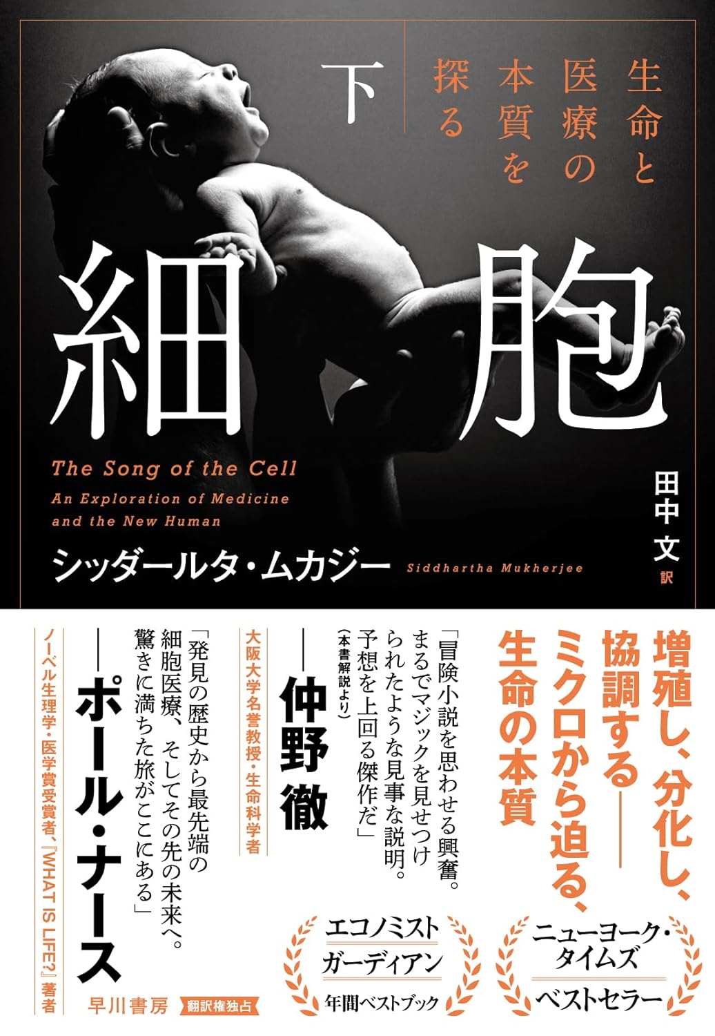 ここを元にして🧬細胞 生命と医療の本質を探る 下 シッダールタ・ムカジー 早川書房 #架空書店 240127 ⑥