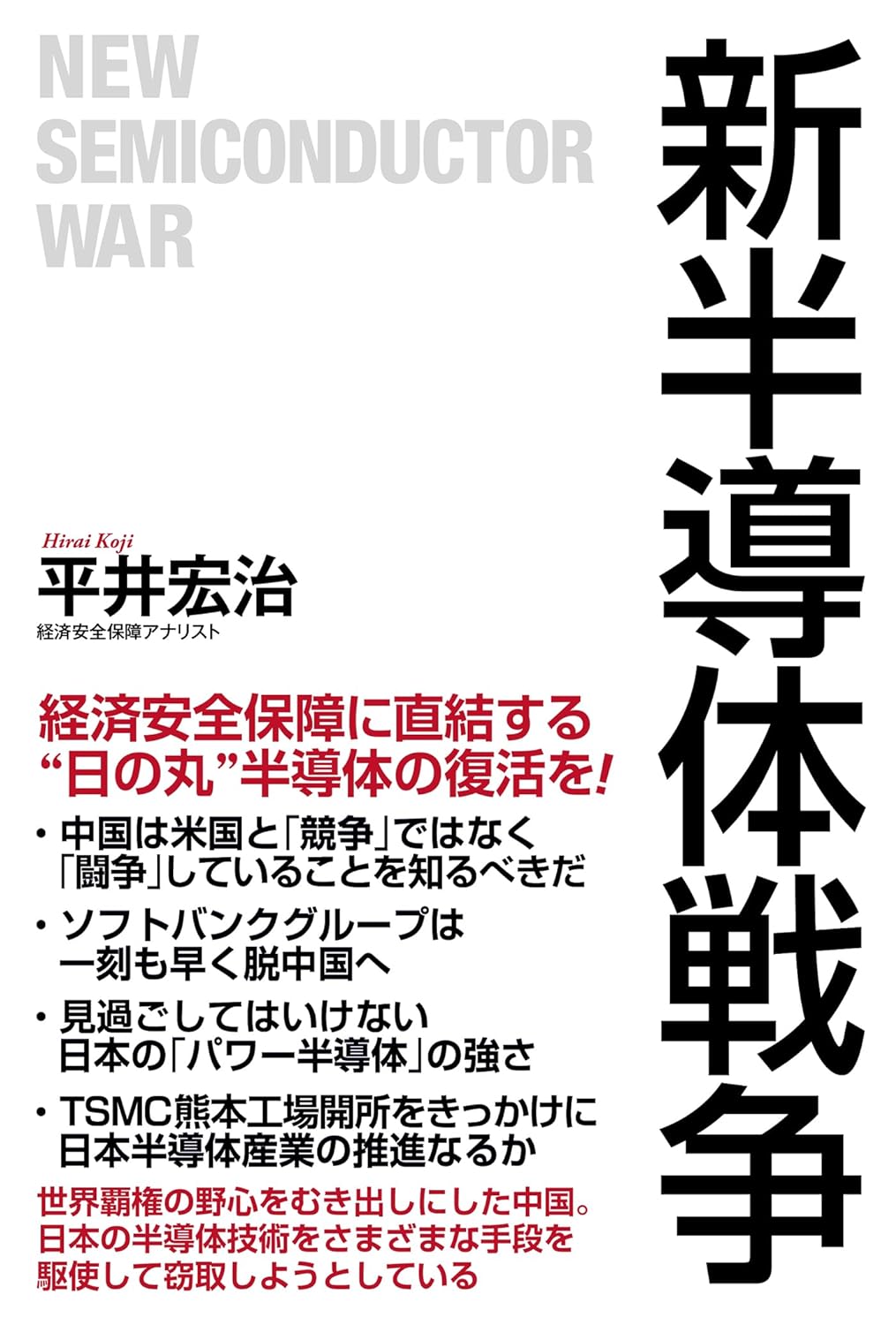 産業の米を巡って💥新半導体戦争 平井宏治 ワック #架空書店 240318 ② 