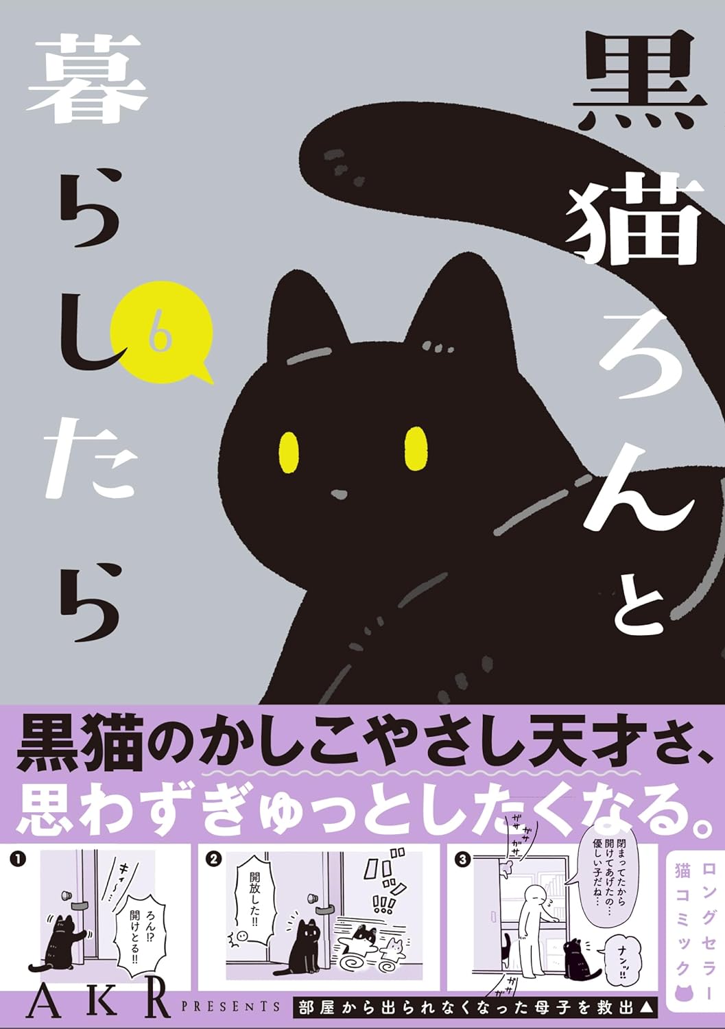 きっといい毎日🐈‍⬛ 黒猫ろんと暮らしたら6 AKR KADOKAWA #架空書店 240606 ①