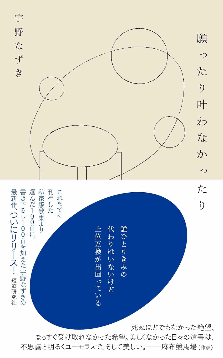 だいたいいつも😕 願ったり叶わなかったり 宇野なずき 短歌研究所 #架空書店 240613 ④