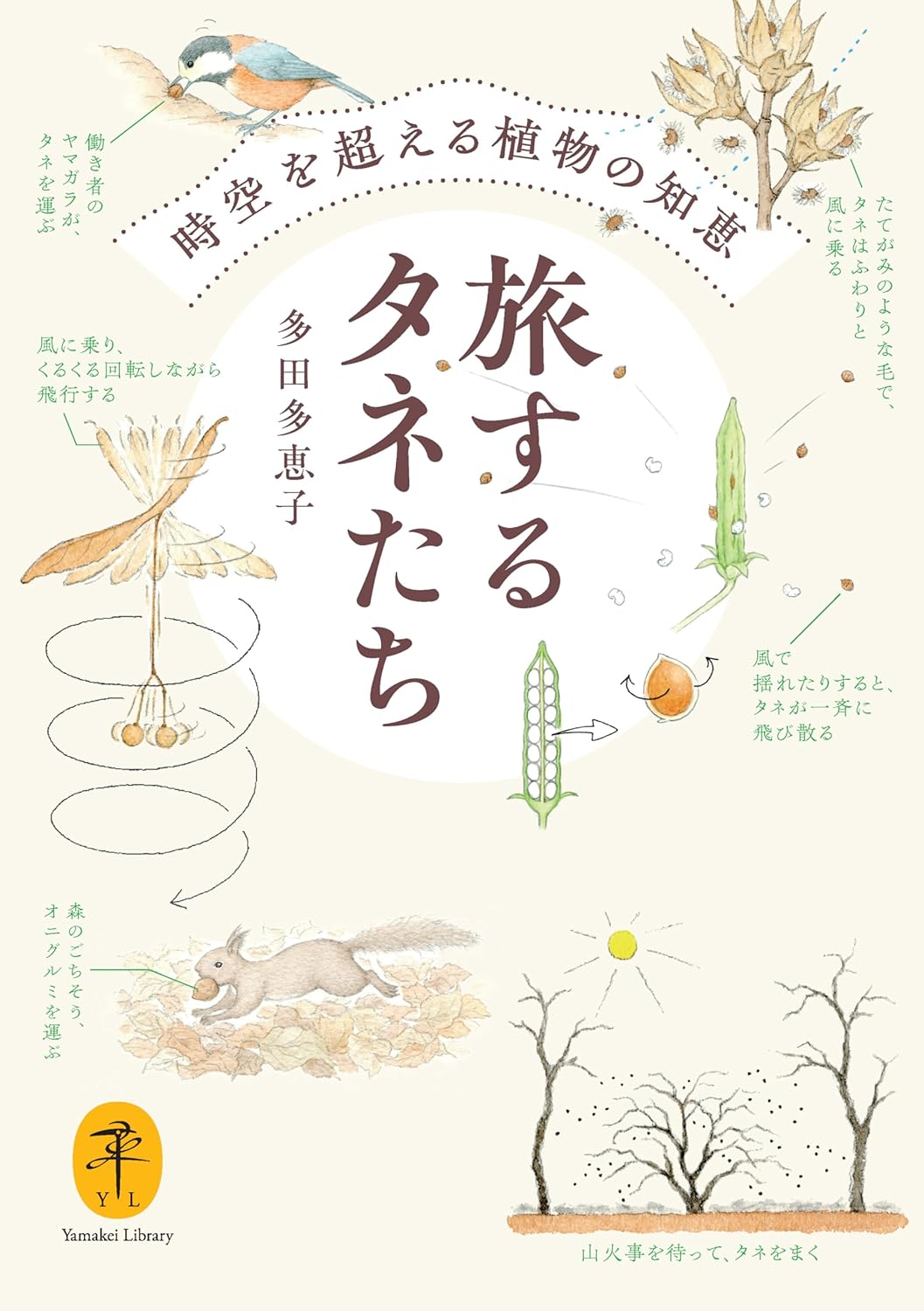 旅するタネたち 時空を超える植物の知恵 多田 多恵子 山と溪谷社 #架空書店 240905 ①