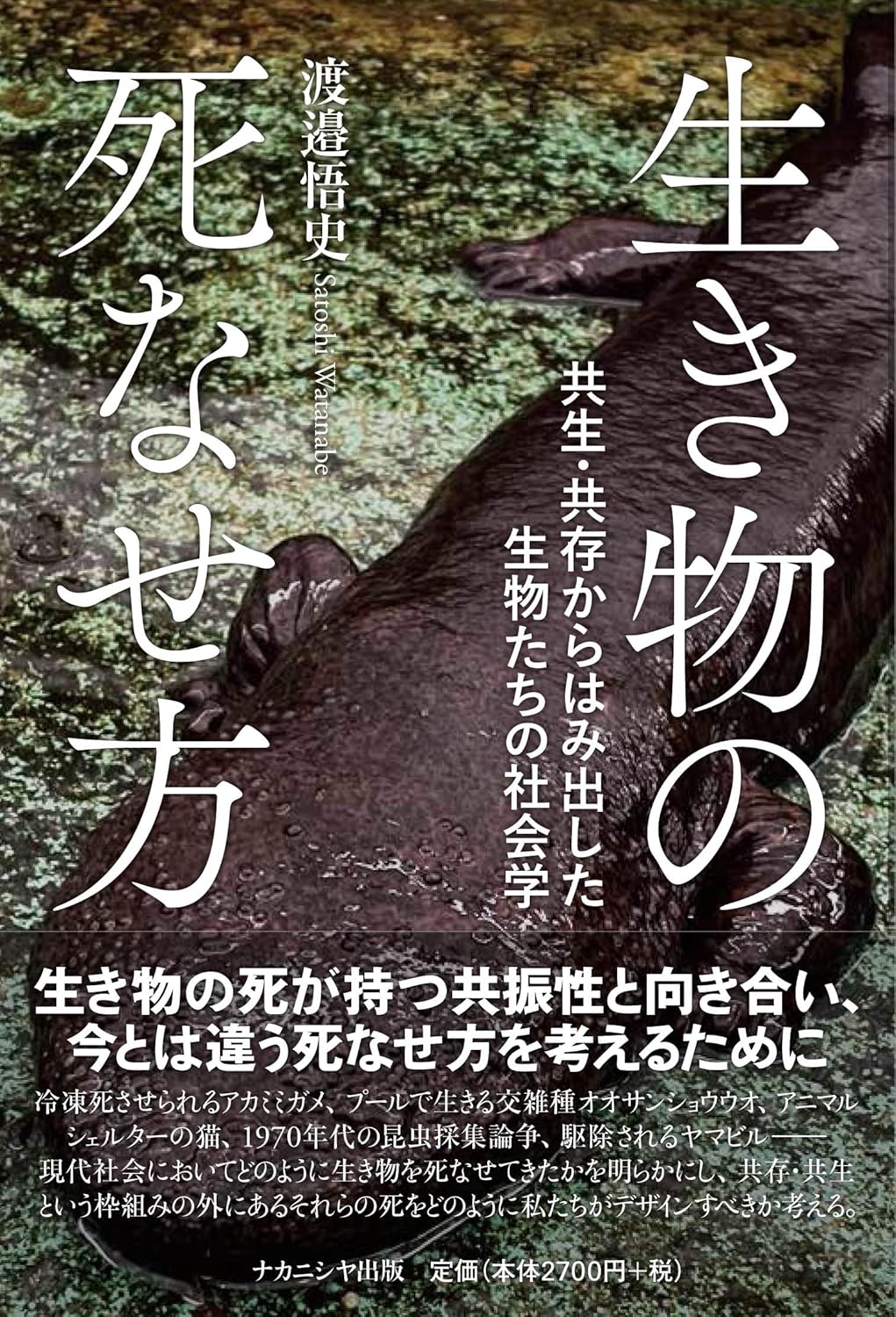 生き物の死なせ方 共生・共存からはみ出した生物たちの社会学 渡邉悟史 ナカニシヤ出版 #架空書店250226 ⑥