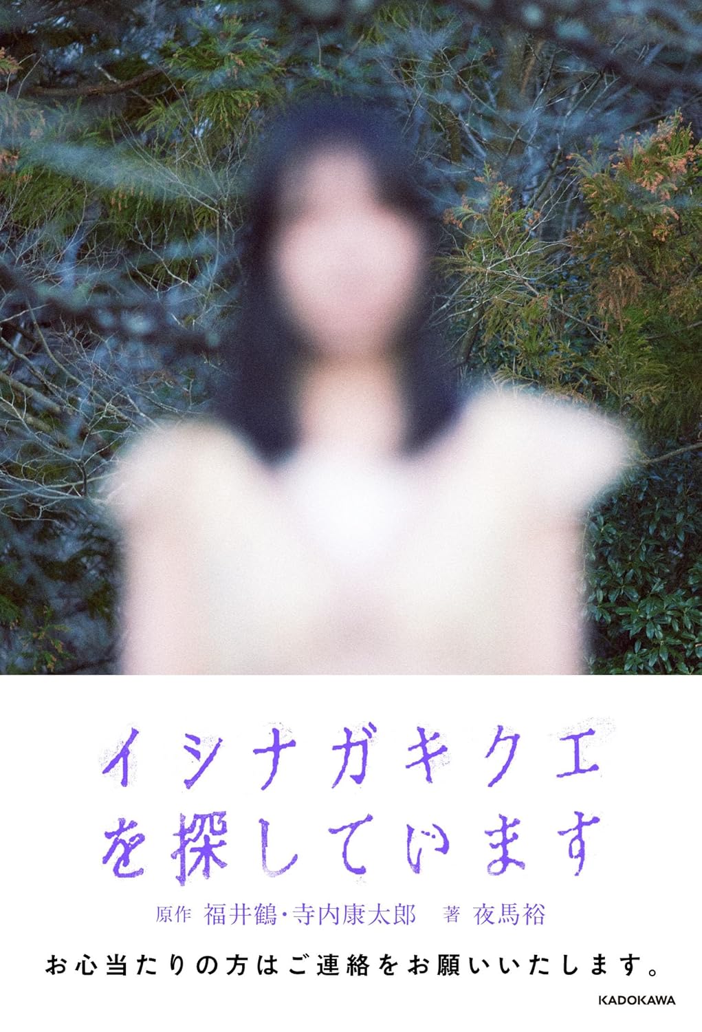 イシナガキクエを探しています 夜馬裕 KADOKAWA #架空書店250714 ①