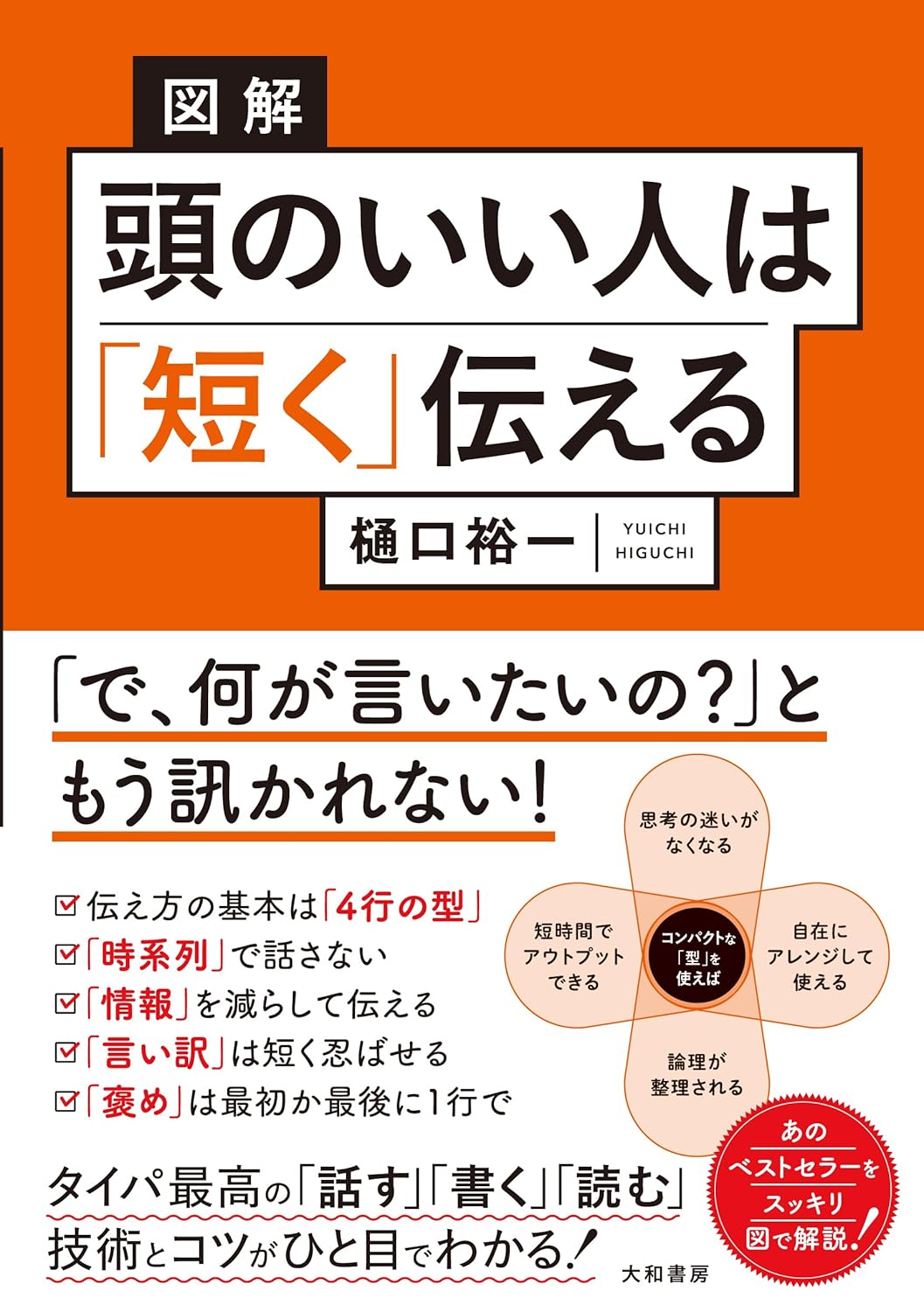図解 頭のいい人は「短く」伝える 樋口裕一 大和書房 #架空書店260208 ③